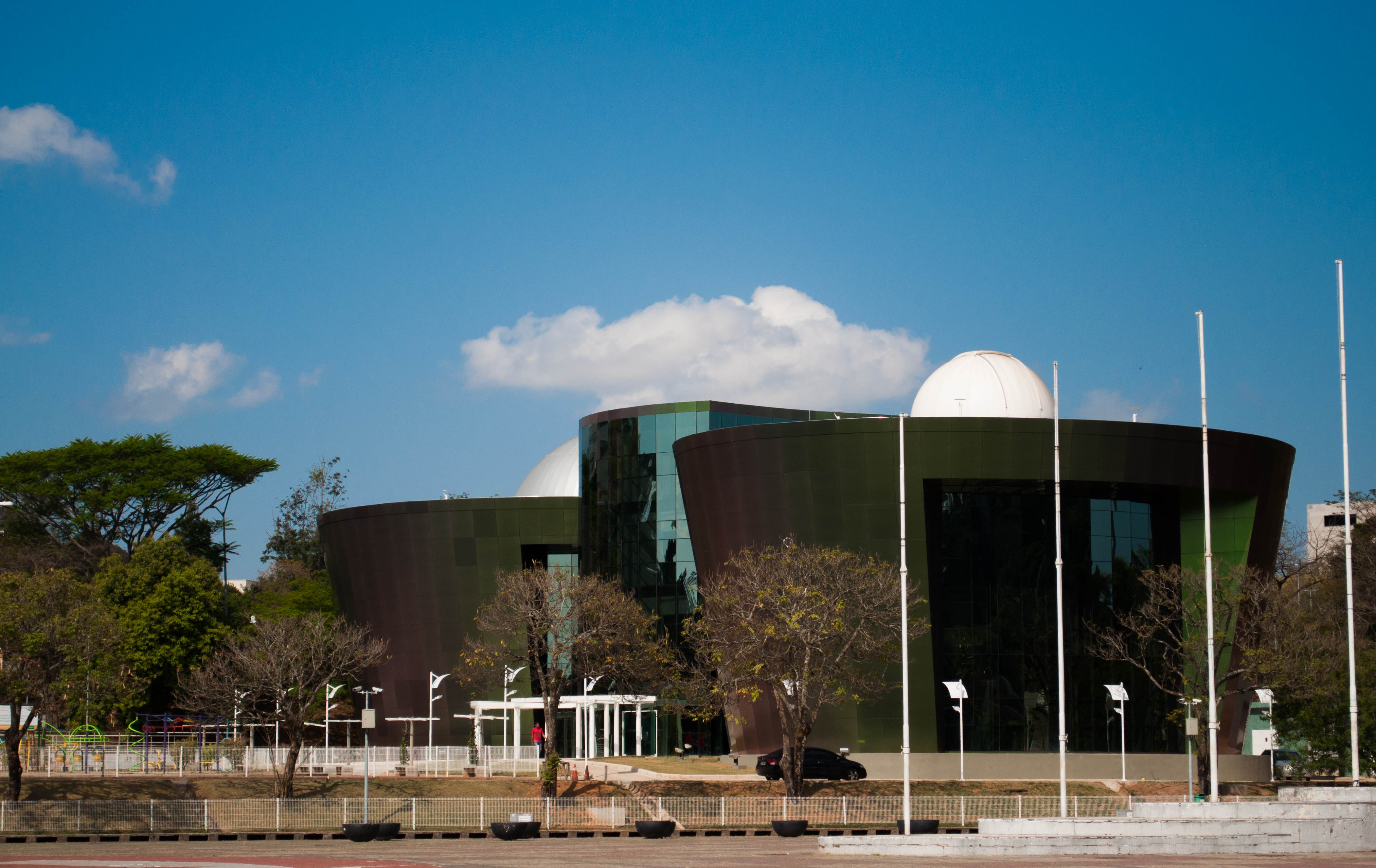 Fachada do Centro de Ciências da UFJF